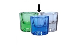 Chén thủy tinh lục giác ORO - Glass Dappen Dish