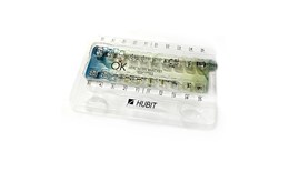 Mắc cài trong suốt Hubit OK Real Resin